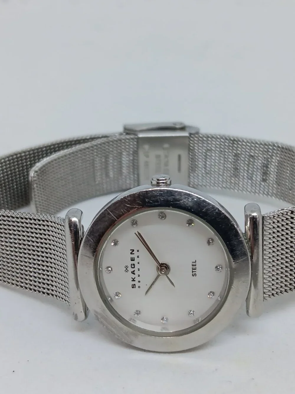 Skagen 107SSSD Women's 25mm S/ Steel Mesh Band Slim Profile Quartz Watch